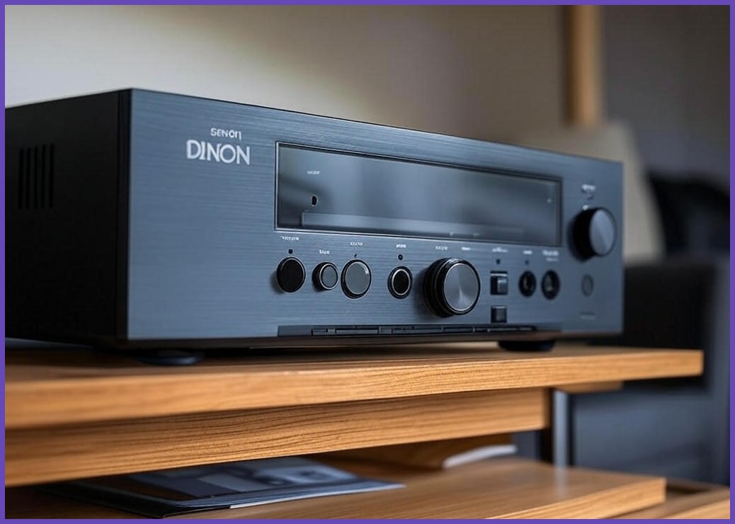 데논 AVR-X250BT 5.1채널 AV 리시버 홈시어터 앰프(블루투스 올인원 오디오) - 이미지 1