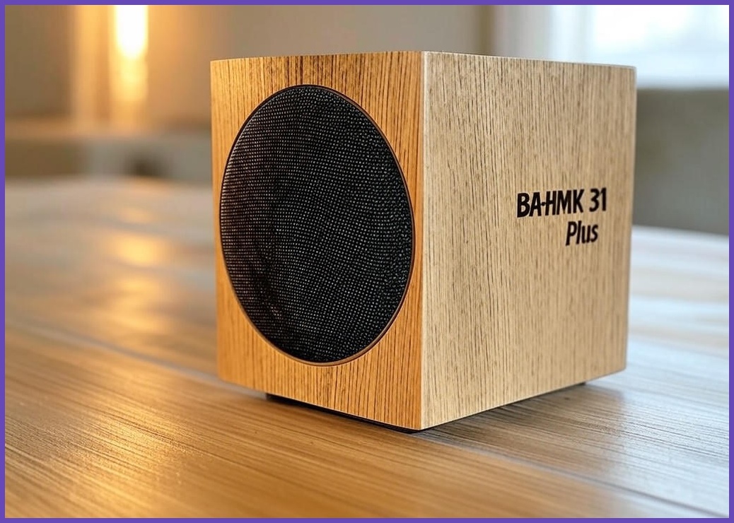 브리츠 16W 고출력 고감도 라디오 블루투스 스피커 BA-HMK31 Plus, BA-HMK31 Plus, Oak Wood - 이미지 1
